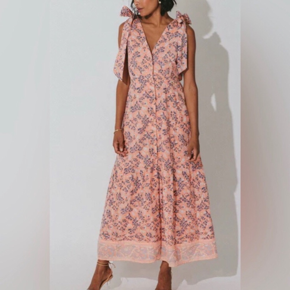Cleobella Astrid tie strap dress